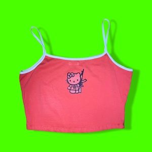 HELLO KITTY TANK TOP😻💅
